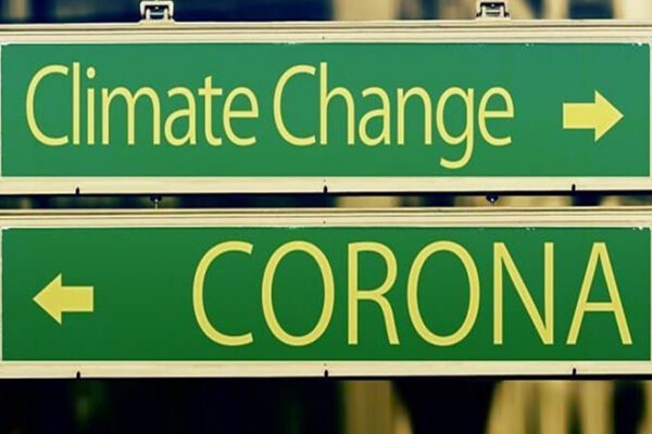 Signposts: Left Corona, Right Climate Change